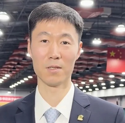 王励勤当选乒协主席后首次公开亮相，开启新征程，展望中国乒乓球未来
