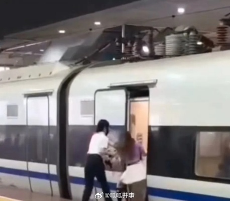 上海一女子阻挡高铁关门？真相揭露，网友，别再传谣了！