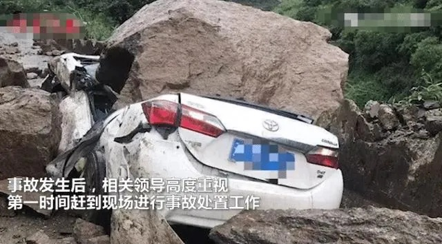男子驾车不幸遇山石坠落，瞬间被砸身亡，引发社会关注